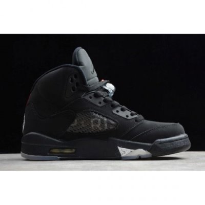 Nike Erkek Air Jordan 5 Retro Paris Saint-germain Siyah Basketbol Ayakkabısı Türkiye - XTSQNI1G